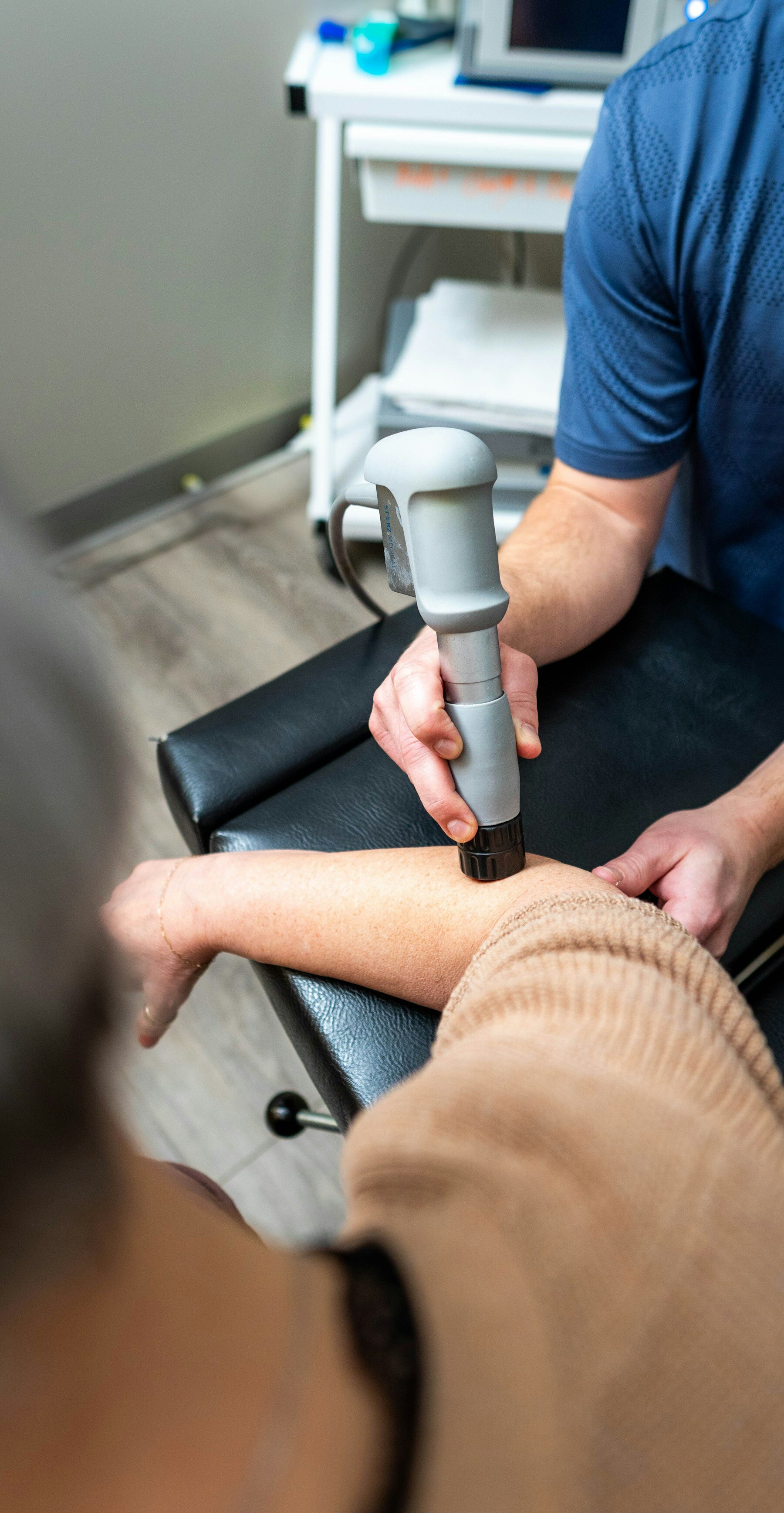 A real physiotherapy treatment